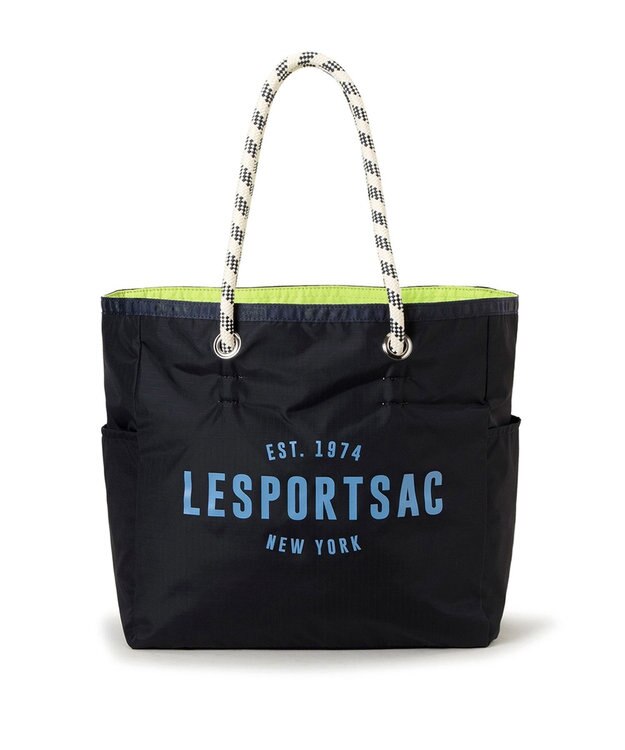 LeSportsac ML 2 WAY TOTE /2ウェイディープシーブルー/ライム 2ウェイディープシーブルー/ライム