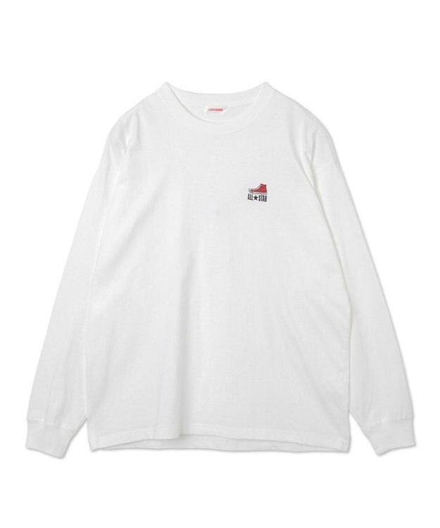 WEGO 【ユニセックス着用ITEM】CONVERSEワンポイントT（LS） 柄1