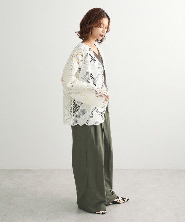 Green Parks ・ＥＬＥＮＣＡＲＥ　ＤＵＥ　スリータックパンツ Khaki