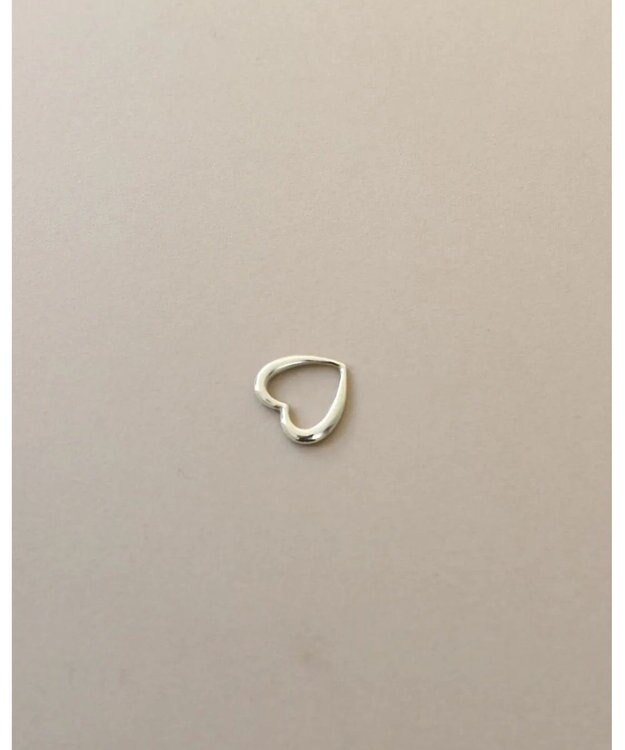 yoaa シルバー925 ミディハートネックレストップ シルバー925