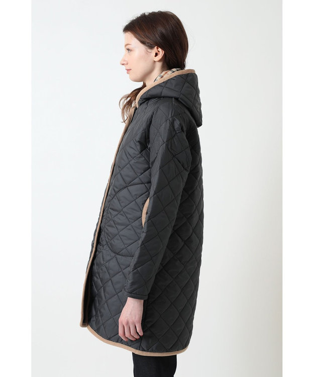 DAKS DAKS×LAVENHAM キルティングコート ブラック