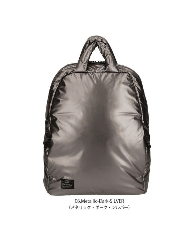 ROOTOTE 1475【温活＆軽量】LT.セオルー.フェザー.カラー-B 03：メタリックダークシルバー