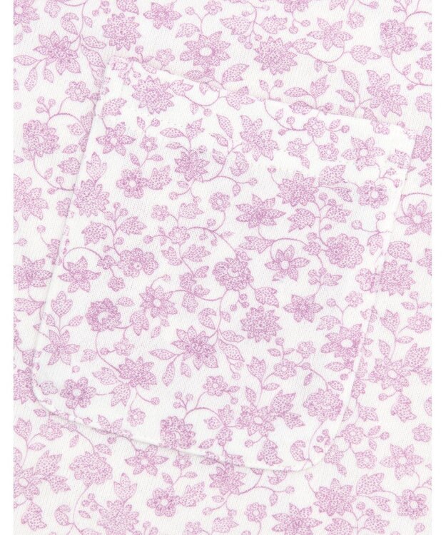 Wing 【パジャマ】 長袖・長ズボン 綿100％（表側・肌側） パイル素材（肌側） EP8093 ウイング／ワコール パープル