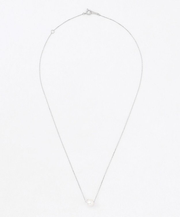 TOCCA 【WEB限定】PRECIOUS PEARL NECKLACE プラチナ アコヤパール ネックレス プラチナ系
