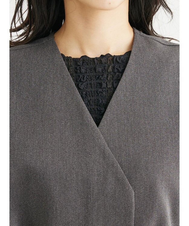 Green Parks Ｂ．ウエストベルトベスト Gray