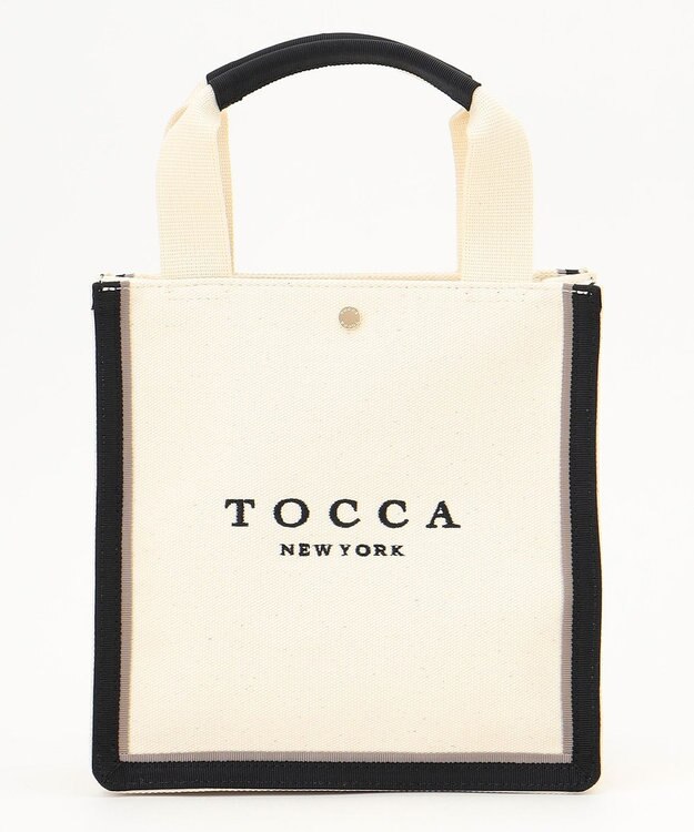TOCCA 【WEB限定】TABLEAU BAG キャンバスバッグ アイボリー系