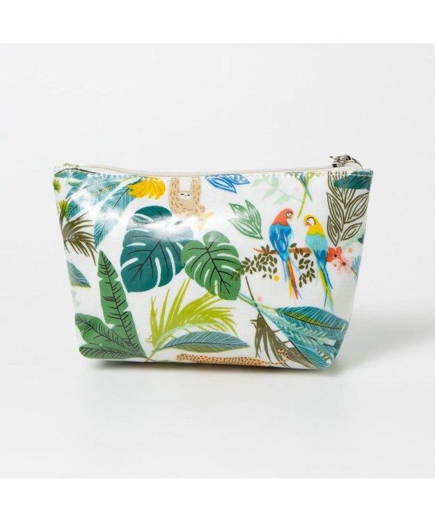 UNBILLION カシュカシュ cachecache / PVC加工プリントポーチセット アイボリー