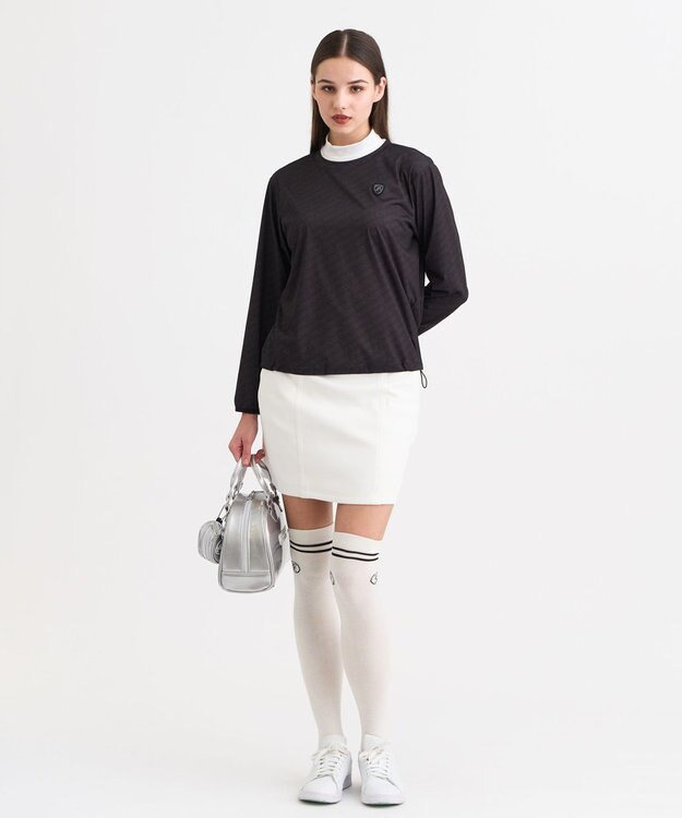 23区GOLF 【WOMEN】ライトダンボールストレッチスカート ホワイト系