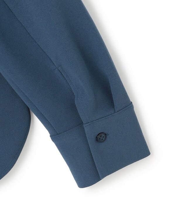 ICB L マラボーテＷジョーゼット バイカラーナロータイカットソー ブルーグレー系