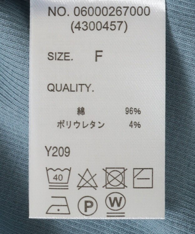 Green Parks ・ＳＵＧＡＲ　ＳＰＯＯＮ　ビスチェラインリブロンＴＥＥ Blue