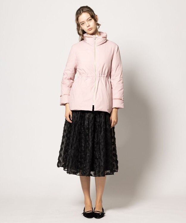 TOCCA FLUFFY PILLOW ショートダウンコート ピンク系