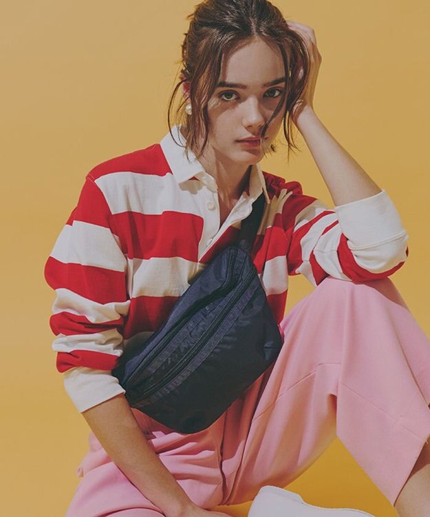 LeSportsac HERITAGE BELT BAG/ミッドナイトグリーン ミッドナイトグリーン