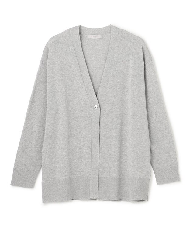 UNFILO L 【WEB限定カラー】イージーカーディガン グレー