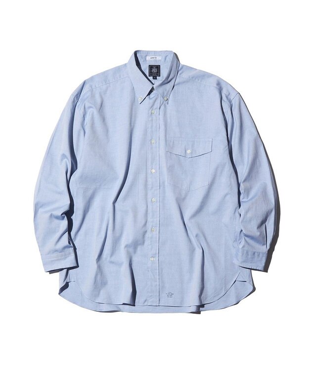 J.PRESS MEN 【J.PRESS ORIGINALS】OXFORD B.D. SHIRT / BAGGY FIT ダルブルー系