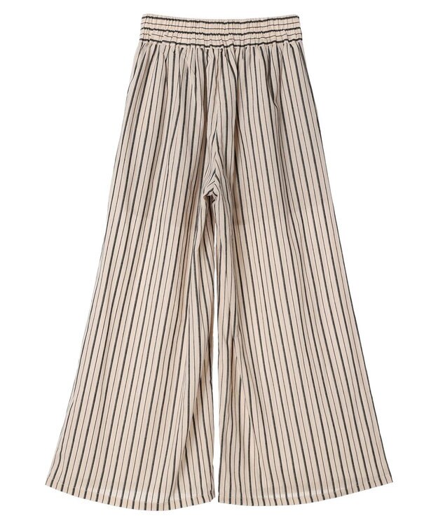 Green Parks ・ＥＬＥＮＣＡＲＥ　ＤＵＥ　ストライプワイドパンツ Beige