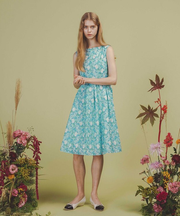 TOCCA 【消臭】WHISPERS OF COSMOS ドレス ブルー系7