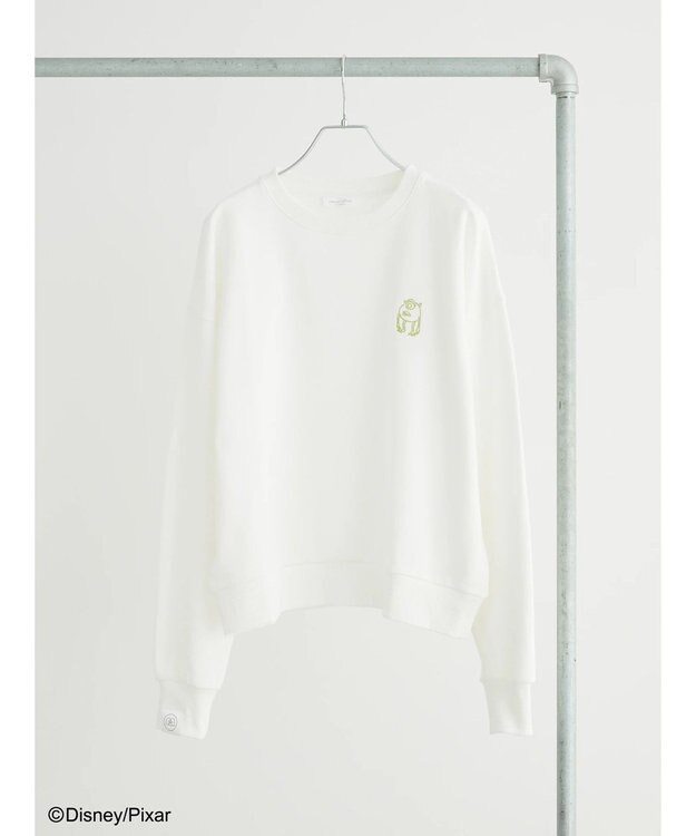 Green Parks モンスターズ・インク／ワンポイント裏毛スウェット