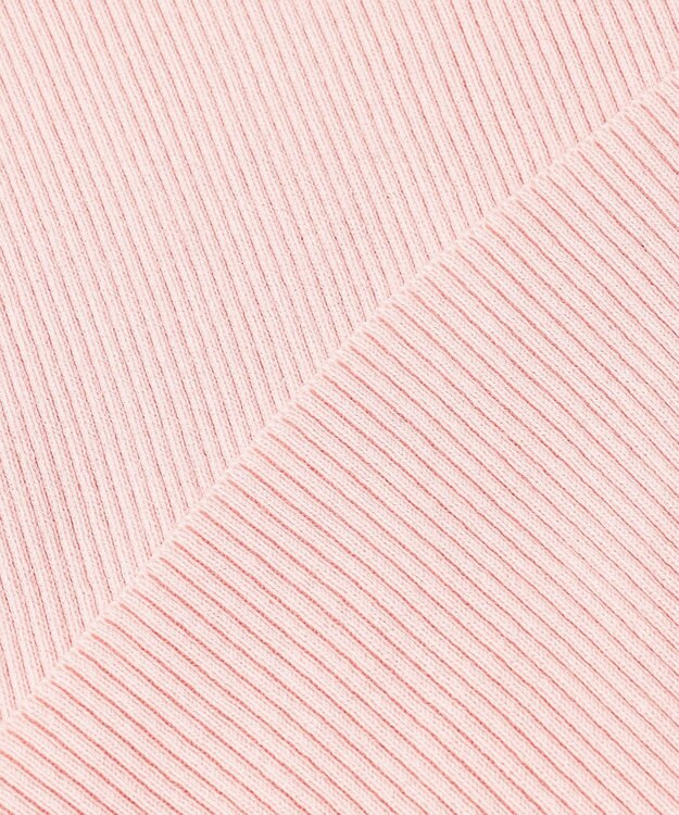 uncrave リブ ハイネックニット（uncrave STANDARD） ピンク