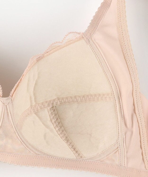 Wing ノンワイヤーブラ 脇胸すっきり 背中の段差がつきにくい フルカップ NB3503 ウイング／ワコール ベージュ