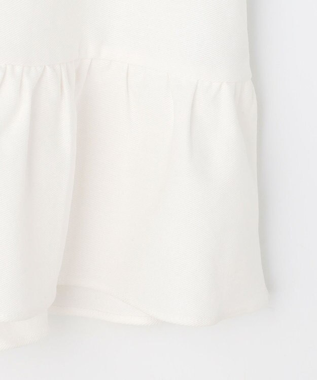 組曲 S 【先行予約・WEB限定】ツイルジャージーフリル カットソー ホワイト系