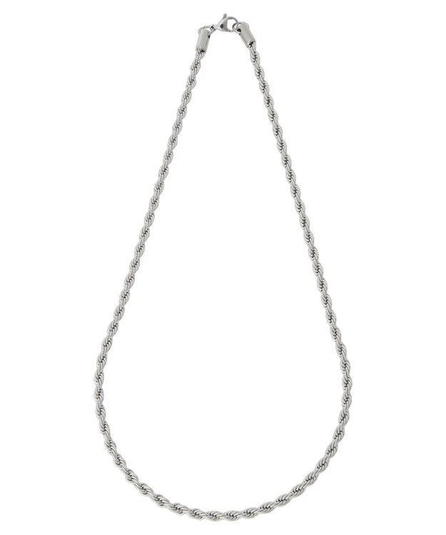 Green Parks ・ＨＡＬＦ　ＴＩＭＥ　サージカルロープチェーンネックレス Silver