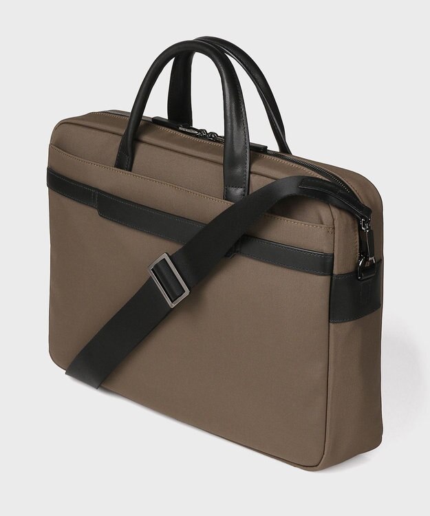 Paul Smith PS Paul Smith ビジネス ナイロン 2Wayブリーフケース ベージュ