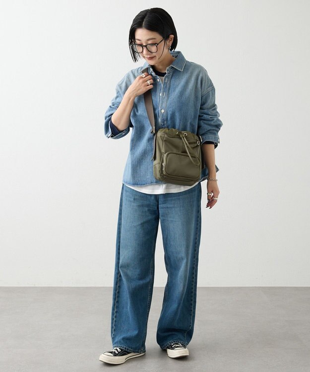 russet 《インフルエンサースタッフ企画》マルチショルダーバッグ(CE-1708) Khaki