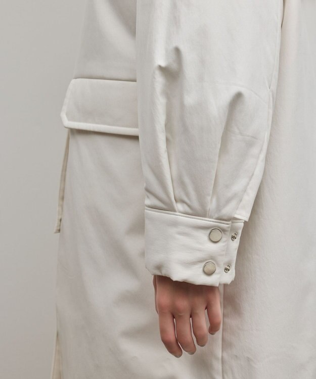 GRACE CONTINENTAL パディングマルチwayコート ホワイト