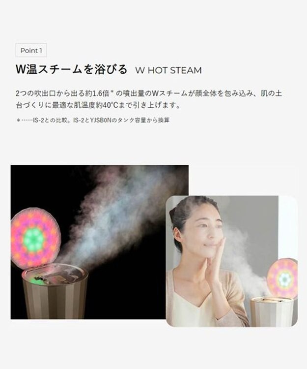 YA-MAN 美顔器スチーマー　フォトケア -