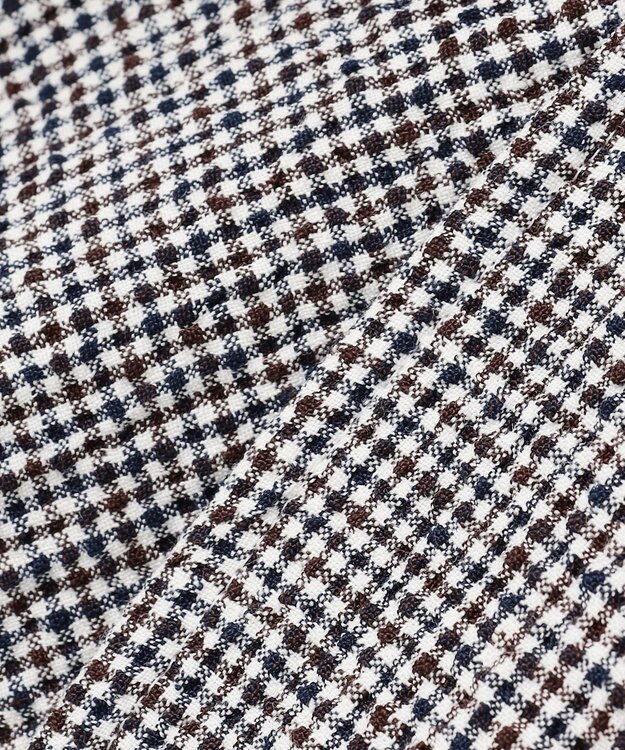 J.PRESS MEN 【SHACKET】ストレッチリネンサッカー ジャケット ブラウン系3