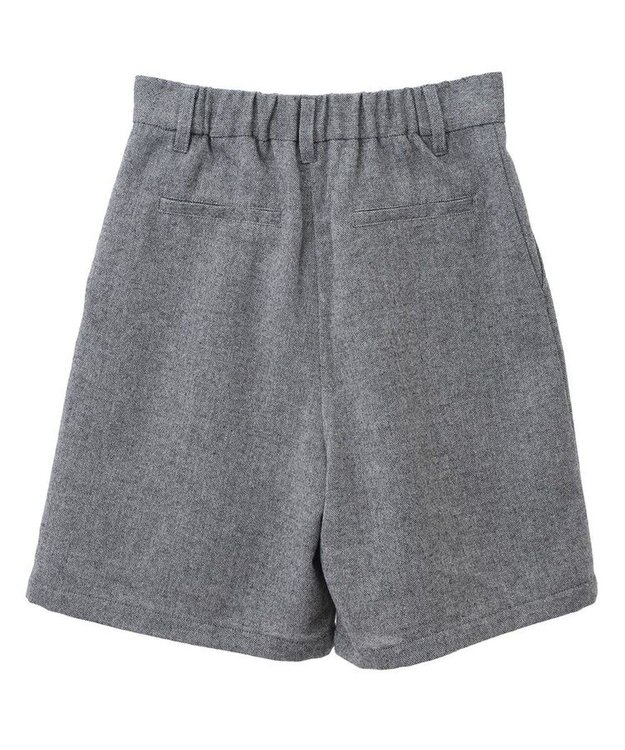 Green Parks ラメツィードショートパンツ Black