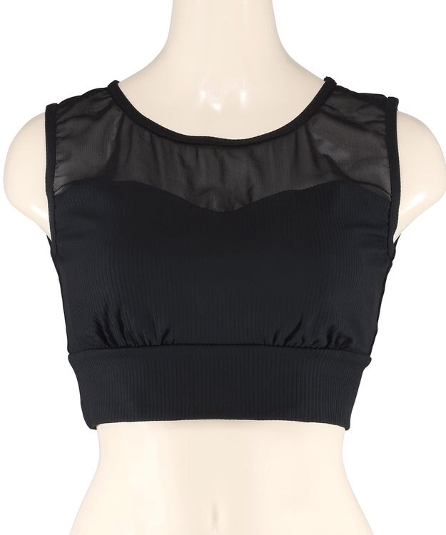 San-ai Resort（三愛水着楽園） 【水陸両用】　ブラトップ　M・L　【Reir（レイール）】 ブラック