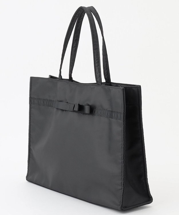 ANY SIS リボンサブトート バッグ ブラック