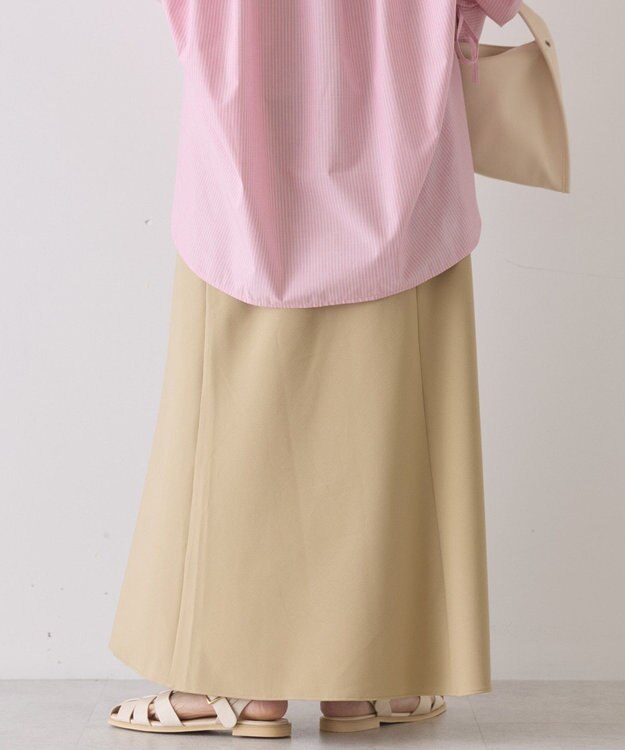 AMERICAN HOLIC 【イージーケア】ナローマーメイドスカート Beige
