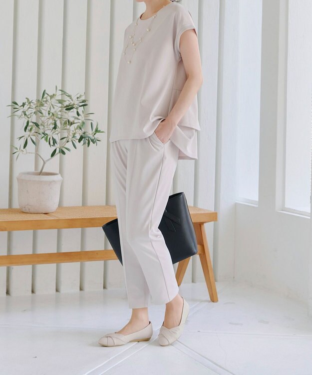 Tiaclasse 【安田美沙子さん/小倉優子さん着用】捻りデザインパンプス アイボリー