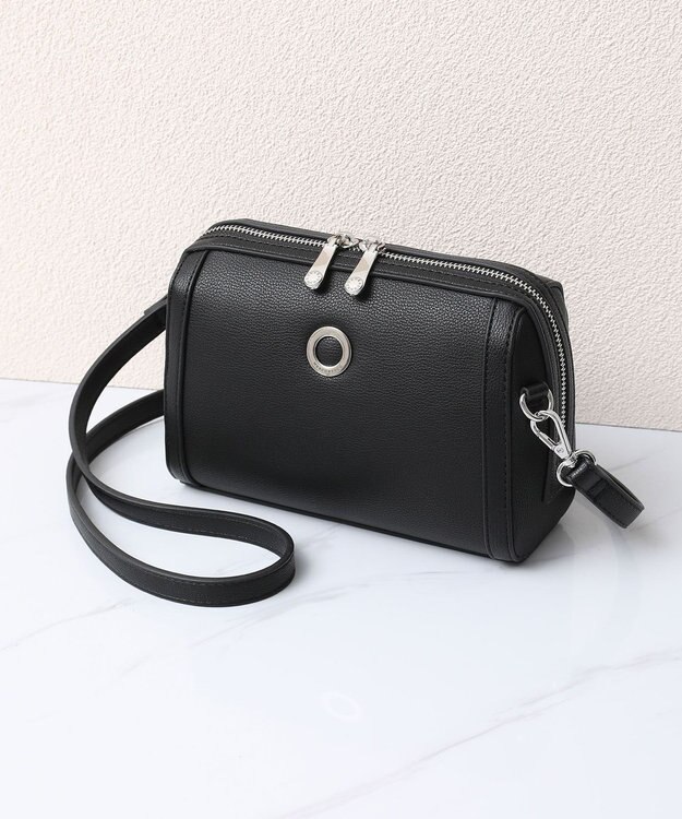 style code 【MERCURYDUO/マーキュリーデュオ】メタルアイレット　ミニポシェット ブラック