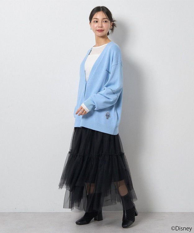 earth music&ecology Ｖｉｌｌａｉｎｓ　ハデス／ニットカーディガン Sax