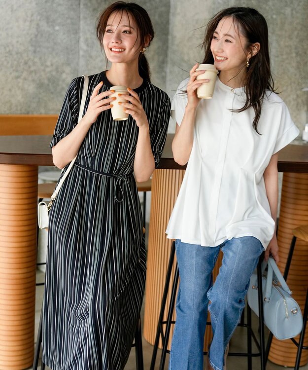 ANY SIS カナパウエストタック プルオーバー オフ