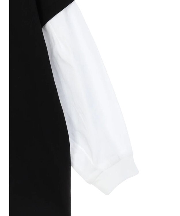 CRAFT STANDARD BOUTIQUE ９分袖ショルダータックプルオーバー Black