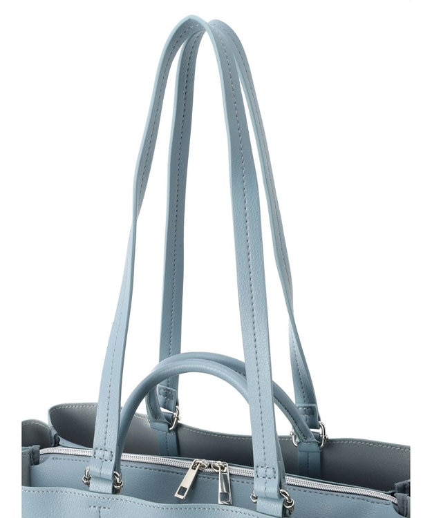 Green Parks ・ＫＯＳＳＯＲＥＣＯ　ダブルハンドル軽量あおりトート Blue