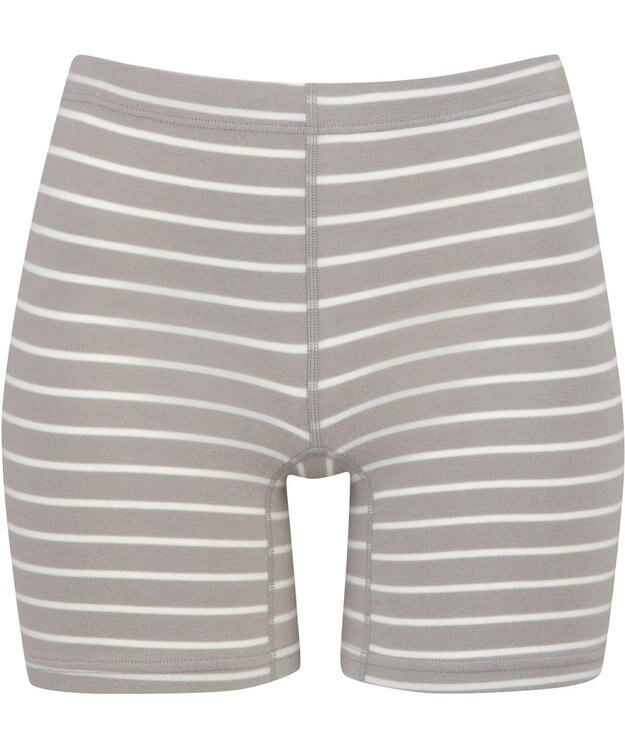 Wing あったかオーバーパンツ 薄手 やわらかく肌ざわりのよい素材 やさしい肌あたり 1分丈 秋 冬 ER0684 ウイング／ワコール グレー