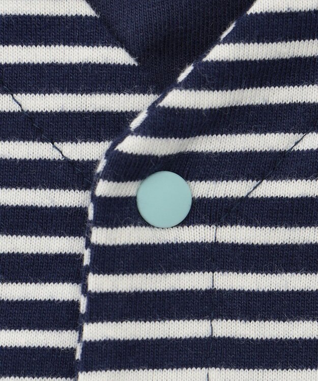 組曲 KIDS 【80-90cm】セーラーボーダー セットアップ ネイビー系1