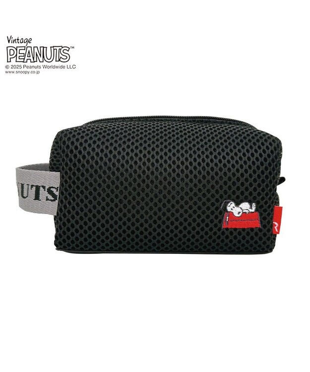 ROOTOTE 8434【スヌーピー】IP.ベビールー.ウエッファ.ピーナッツ-0K 03：ブラック