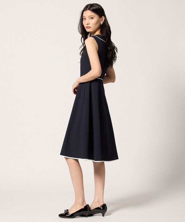 TOCCA 【00サイズあり・洗える・吸水速乾・消臭】SPRINKLE DAY ドレス ネイビー系