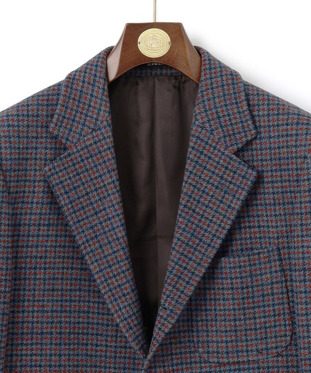 J.PRESS MEN 【MORGADO】 ガンクラブツイード ジャケット/総裏 ブルー系3