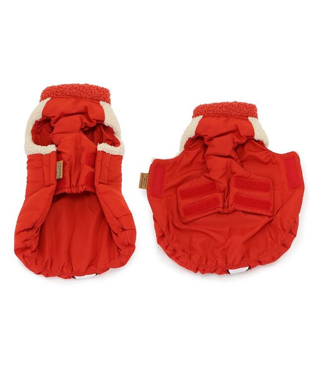 PET PARADISE スヌーピー 遠赤外線 エアベスト 《オレンジ》 小型犬 オレンジ