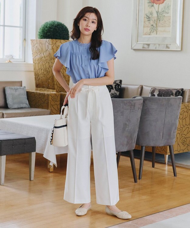 Tiaclasse 【安田美沙子さん/小倉優子さん着用】捻りデザインパンプス アイボリー