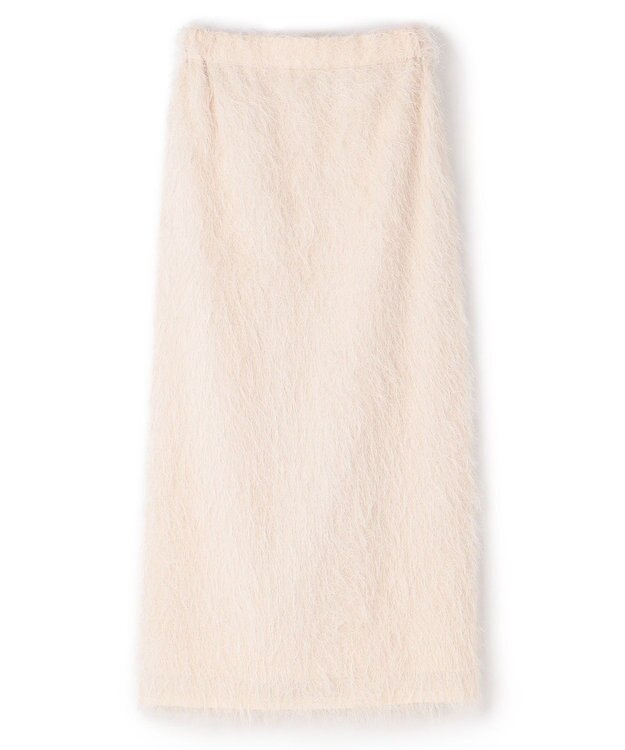 uncrave 【手洗い可】フリンジ ジャガード スカート（uncrave STANDARD） エクリュ