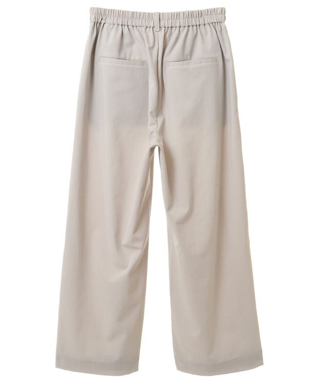 CRAFT STANDARD BOUTIQUE ポリトロイージーパンツ Gray Beige