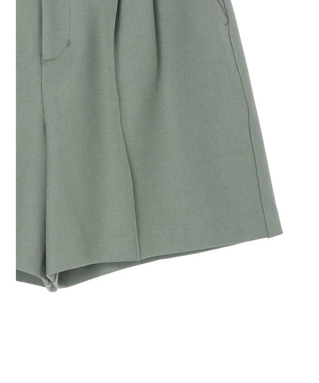 earth music&ecology ベルト付きショートパンツ Khaki